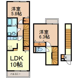 マーブルハウスの物件間取画像